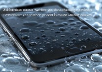 苹果手机进水但是黑屏怎么回事，苹果手机进水黑屏怎么办