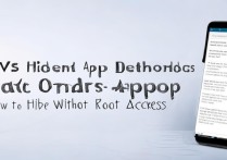 vivoy5s隐藏软件方法有哪些？不ROOT也能隐藏吗？