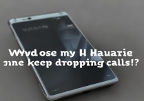 华为手机总是掉线怎么回事啊