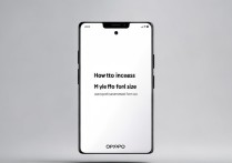 oppo 手机字体怎么变大