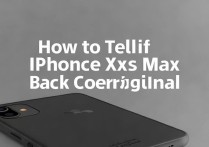 怎么分辨苹果xsmax是不是原装后盖