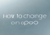 oppo手机怎么改变字体样式？系统字体更换方法详解