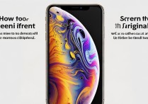 苹果xsmax怎么知道是不是原装屏