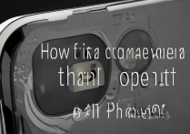 苹果5手机摄像头打不开怎么办，苹果5摄像头无法打开是什么原因