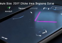 三星主屏幕上的时钟怎么调大？三星手机桌面时钟大小设置方法