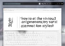vivou3字体怎么设置？新手也能轻松调整字体大小和样式吗？