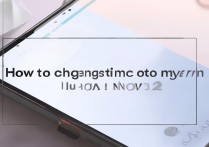 华为nova2怎么改时间