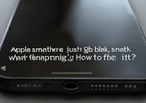 苹果手机一下黑屏了怎么回事？苹果手机突然黑屏是什么原因