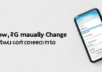 苹果信号怎么手动改成4G网络连接？