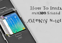 三星note3sd卡怎么安装