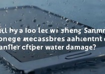 三星手机进水后屏幕失灵无法点击怎么办？