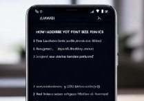 华为畅享6怎么调大字体