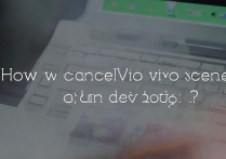 vivo场景桌面怎么取消？vivo关闭场景桌面方法