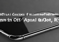 苹果手机频繁自动开机关机是什么原因导致的？