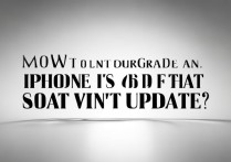 苹果6s升级不了怎么办