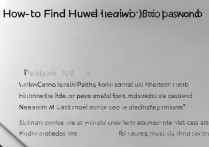 怎么知道华为开机密码，华为手机忘记开机密码怎么办