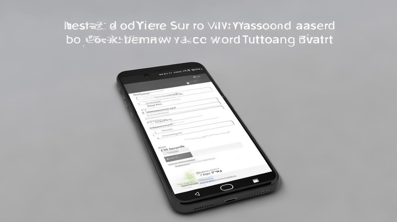 vivo手机锁屏密码忘了怎么办