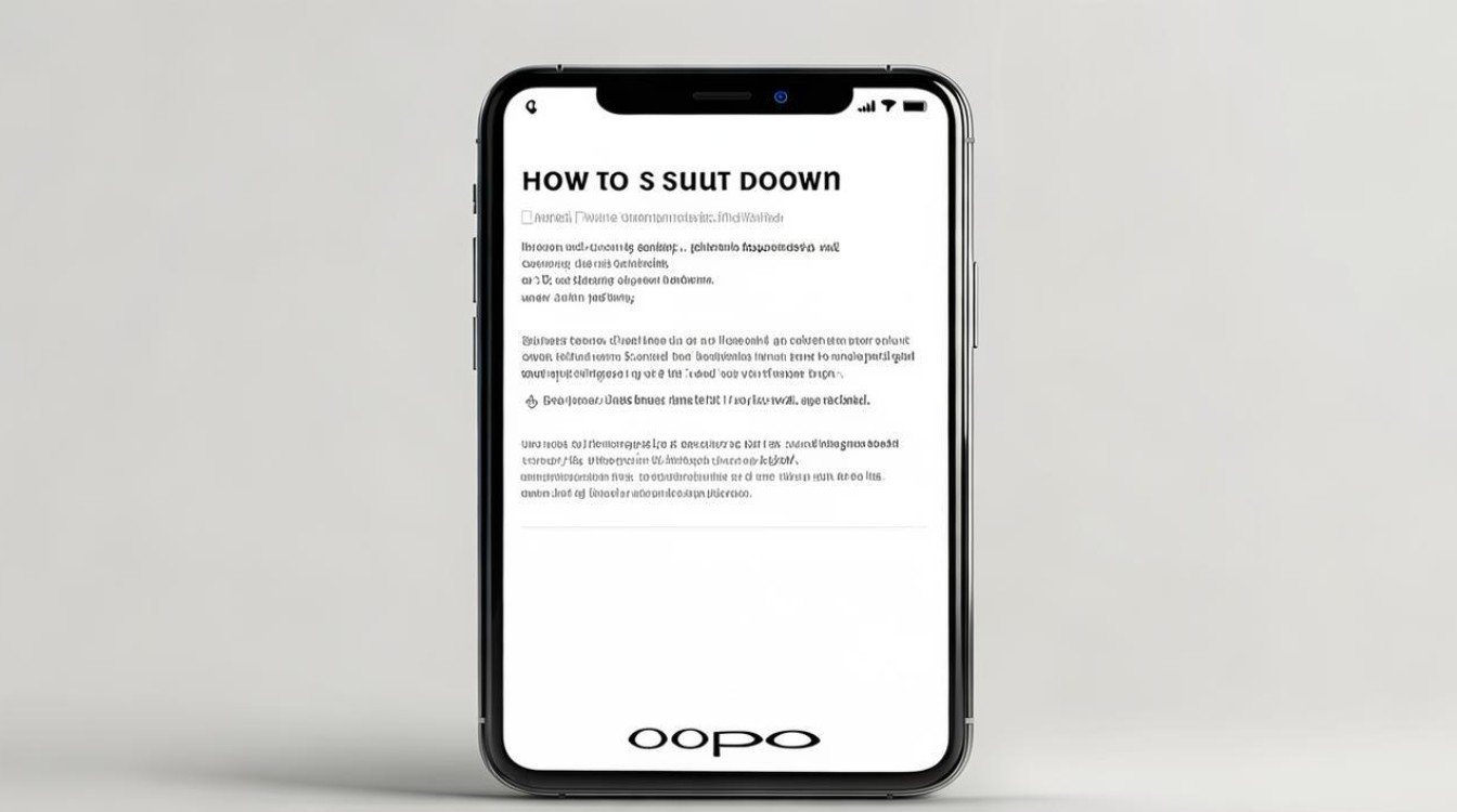oppo手机怎么关机