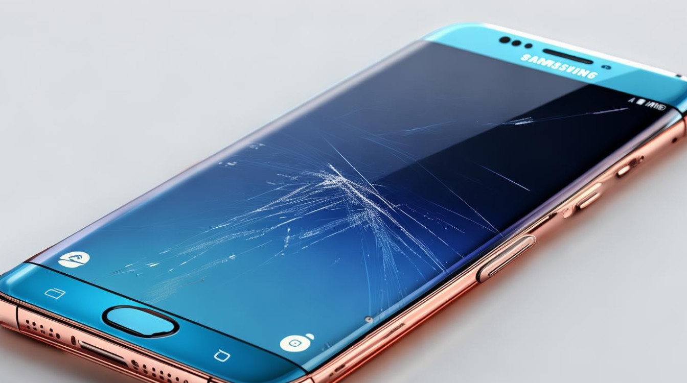 三星s7edge珊瑚蓝掉漆