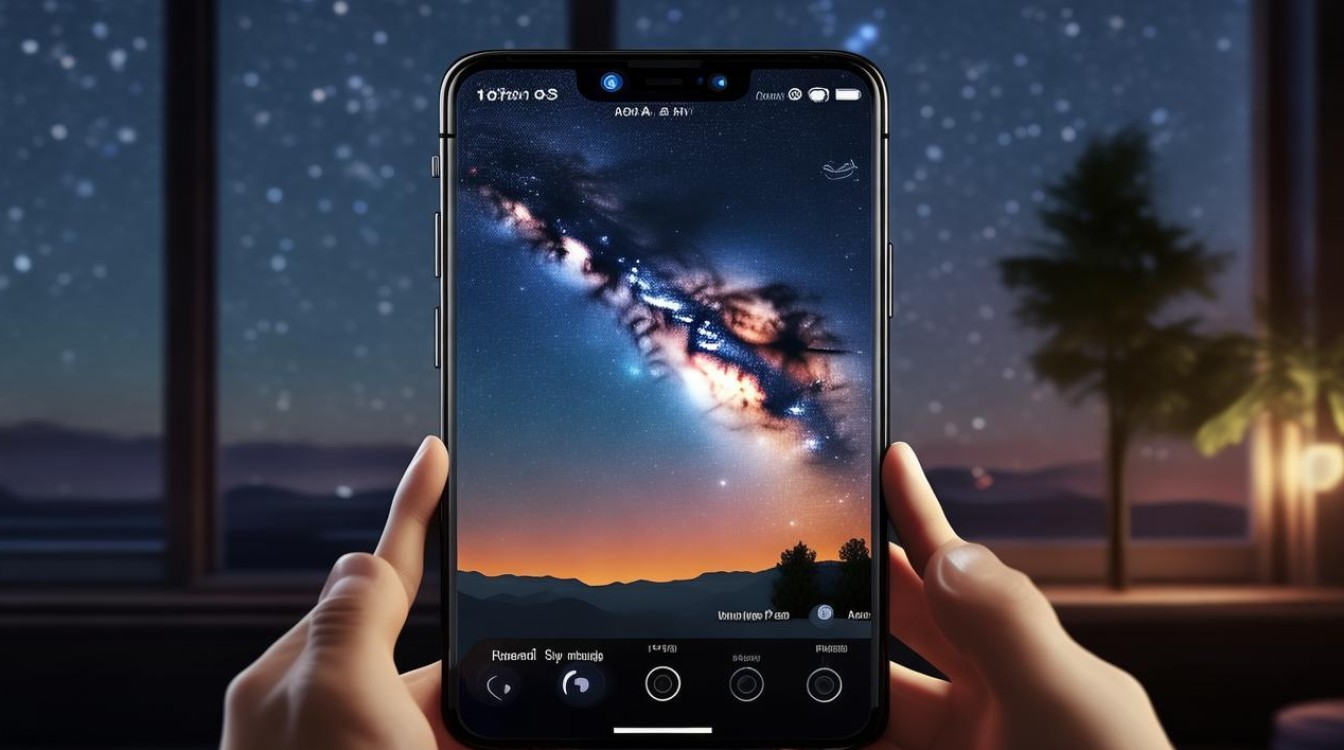 oppo 手机怎么拍星空