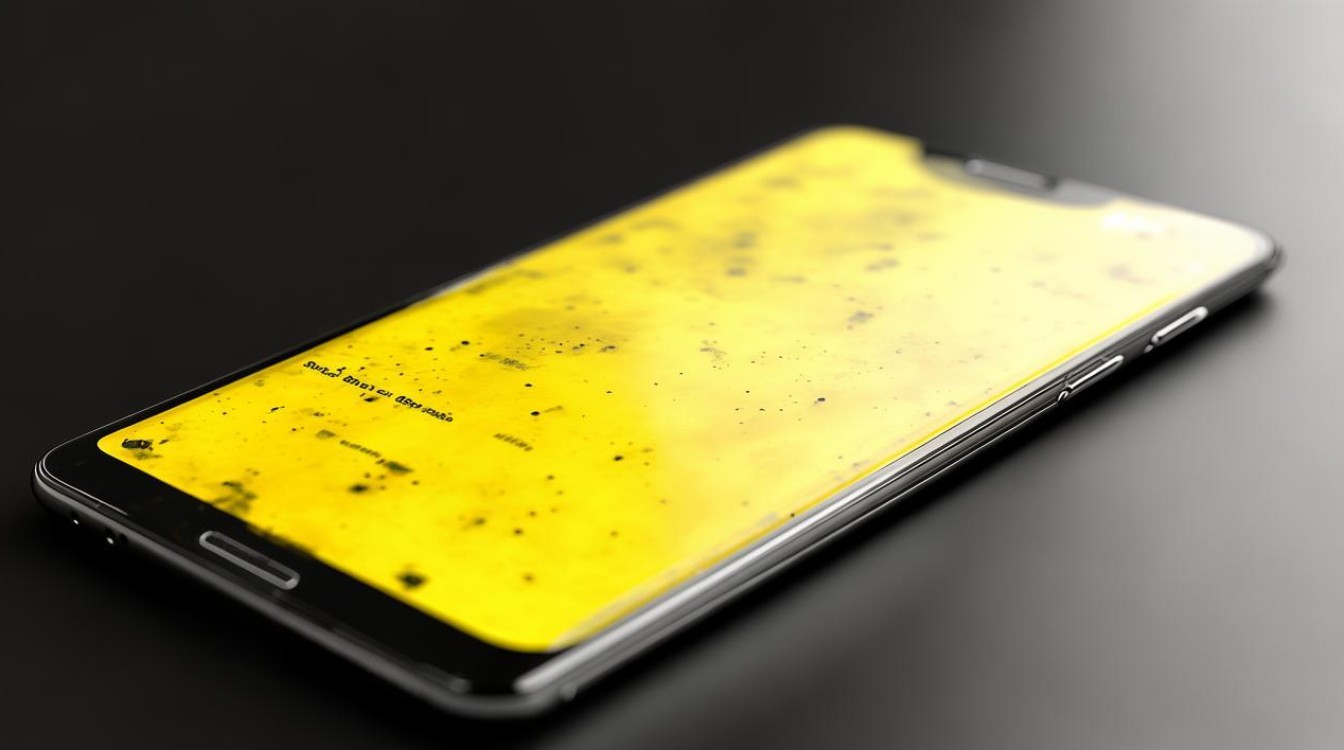vivo 手机屏幕发黄
