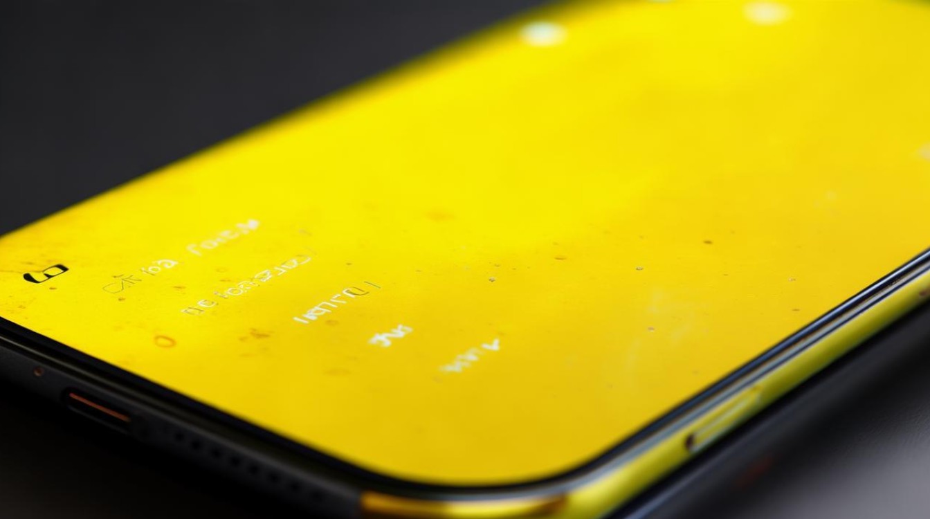 vivo 手机屏幕发黄