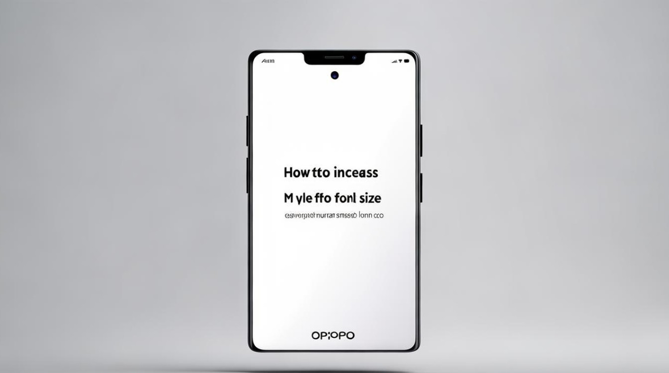 oppo 手机字体怎么变大