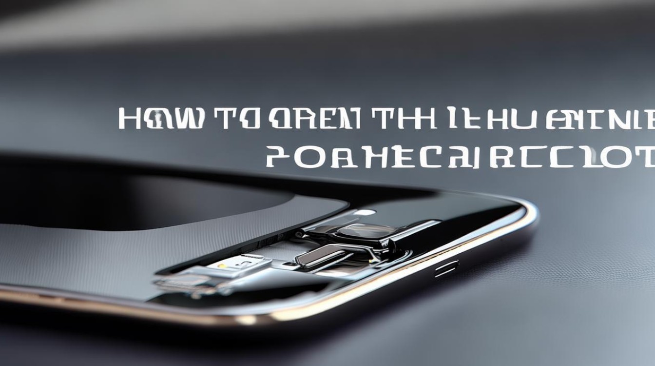 华为手机卡槽怎么打开