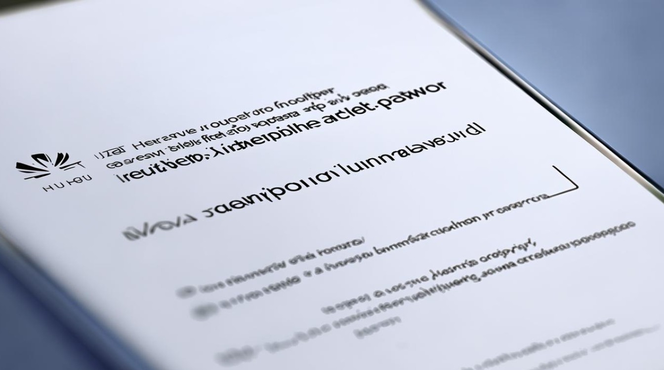 华为开机密码怎么设置