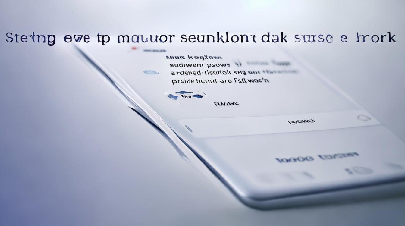 华为开机密码怎么设置