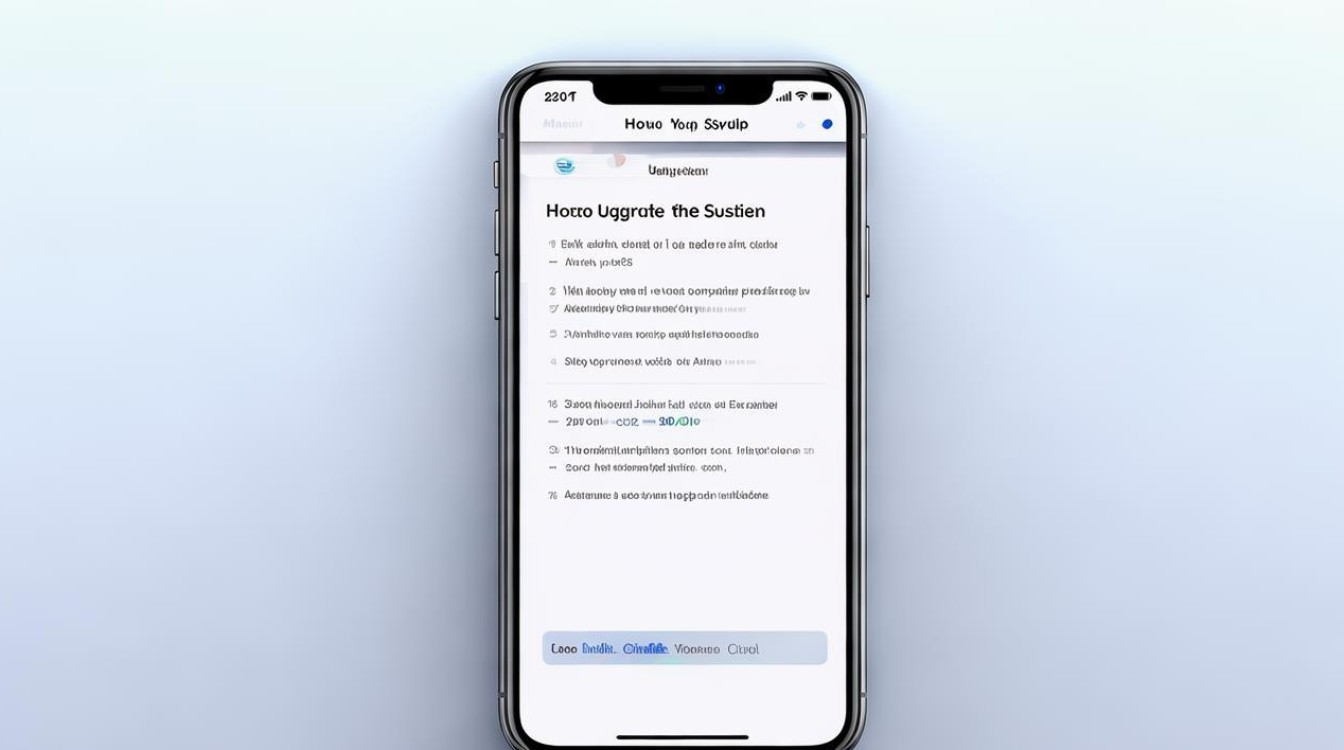 苹果手机系统怎么升级