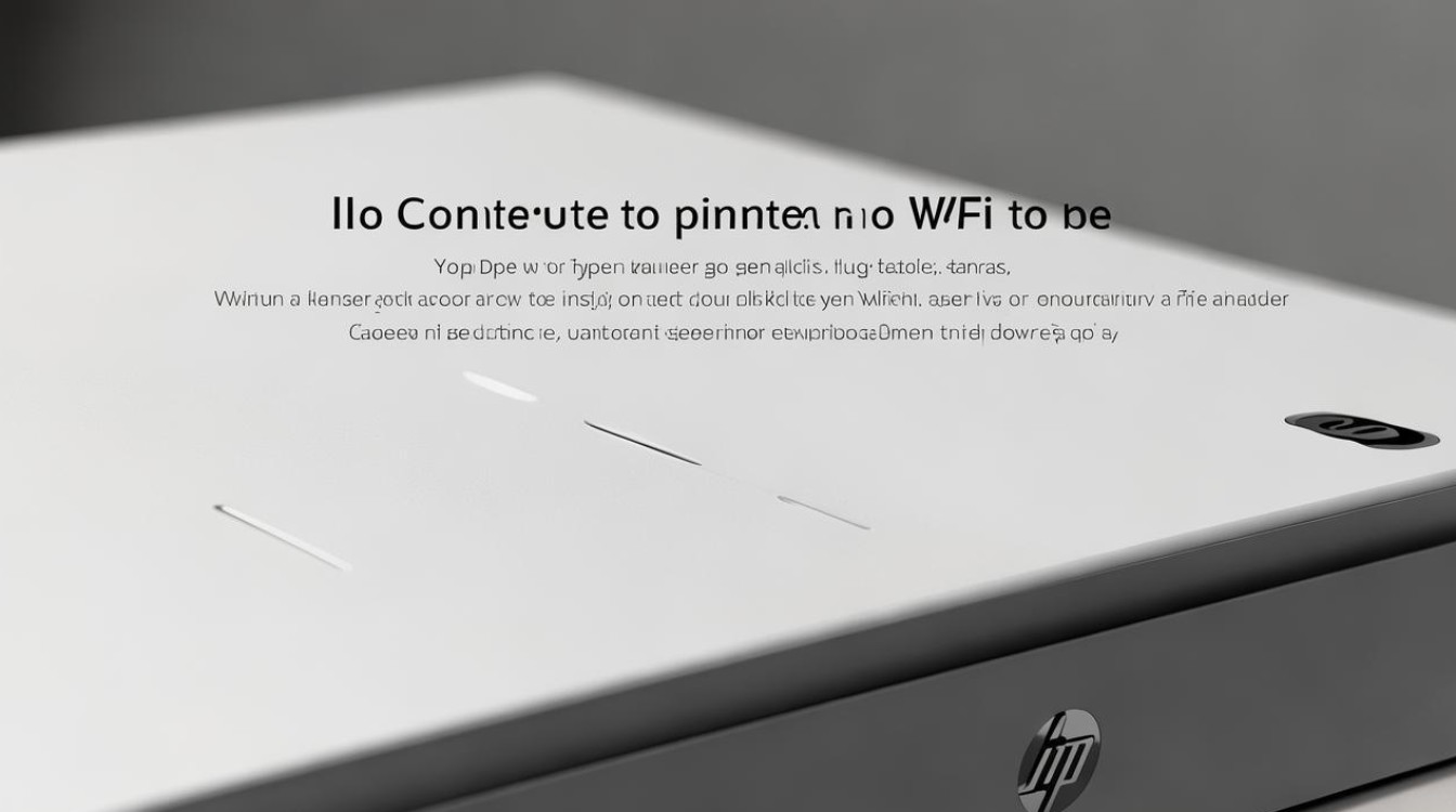 惠普打印机怎么连接wifi