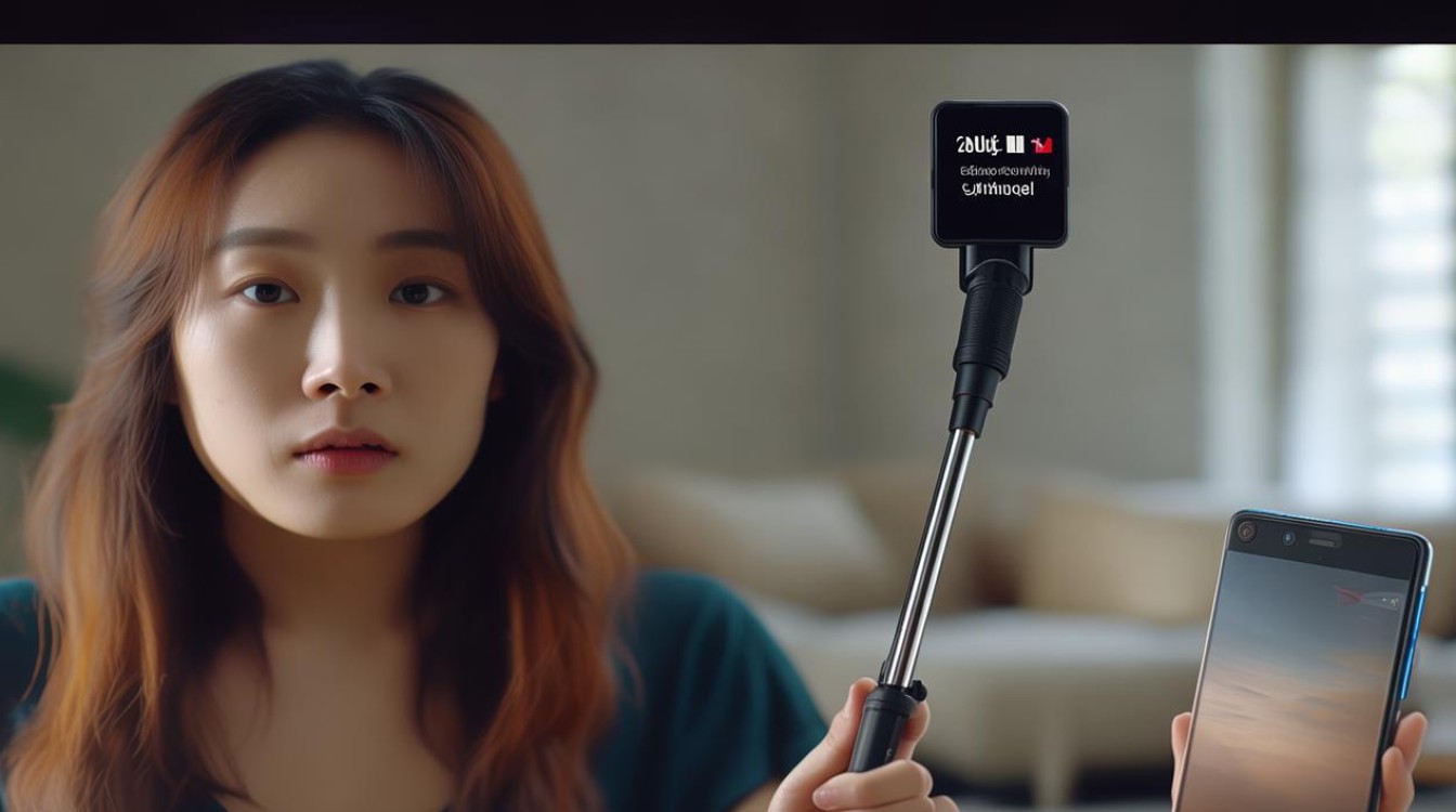 华为手机怎么使用自拍杆