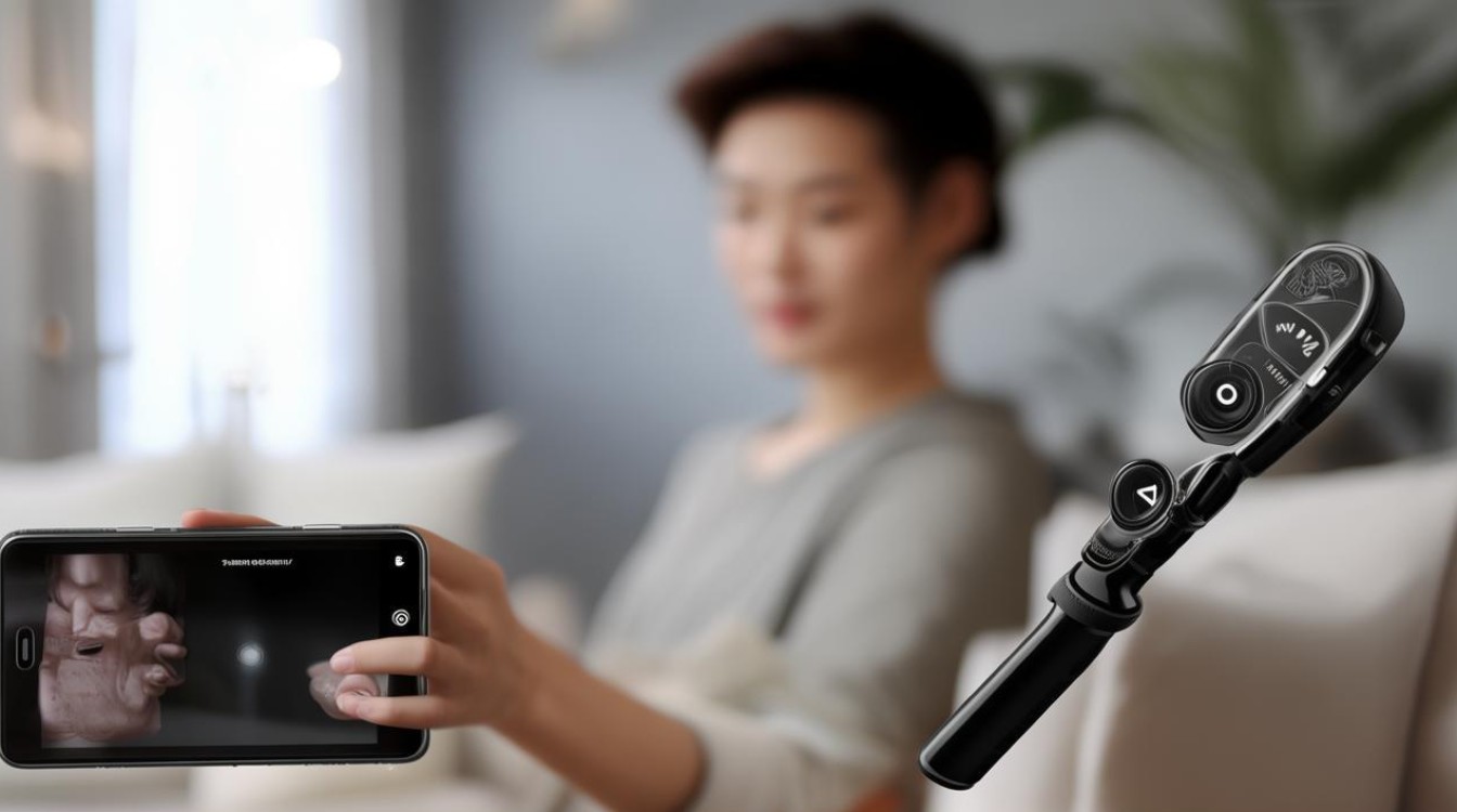 华为手机怎么使用自拍杆