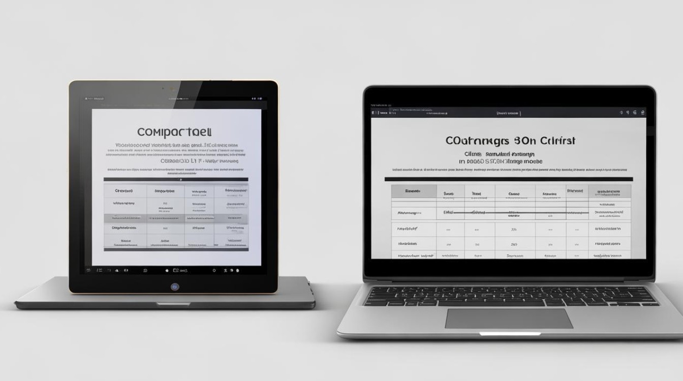 平板电脑和笔记本电脑有什么区别