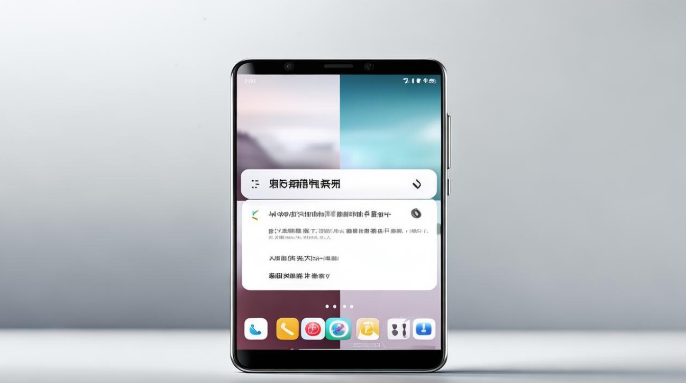 华为手机怎样分屏操作