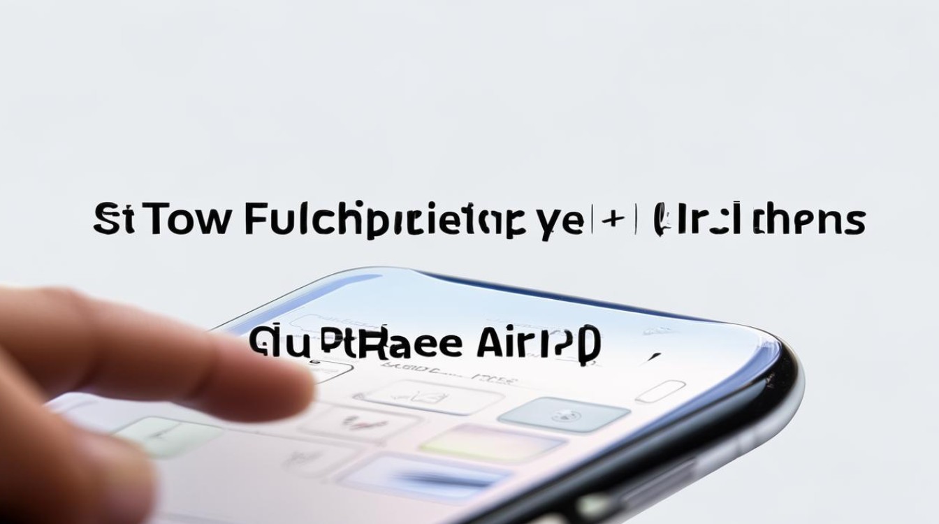 苹果手机隔空投送怎么打开