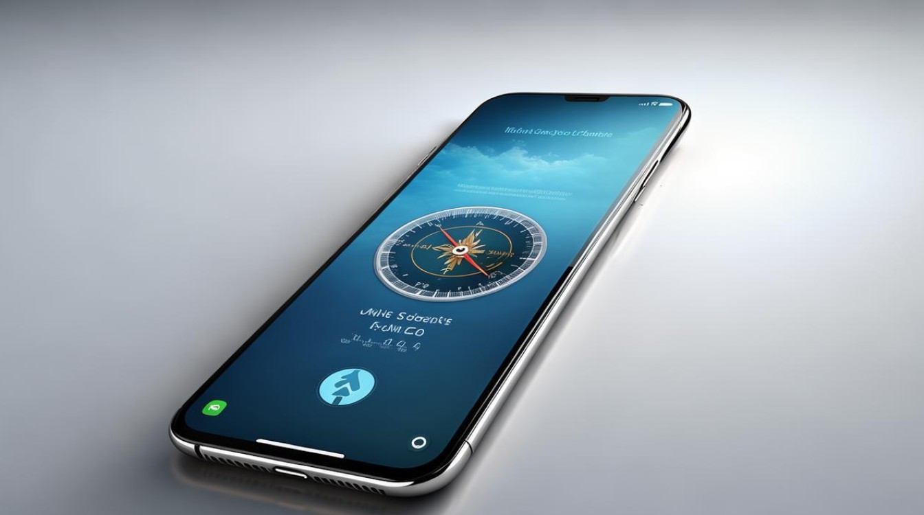 苹果手机指南针怎么看