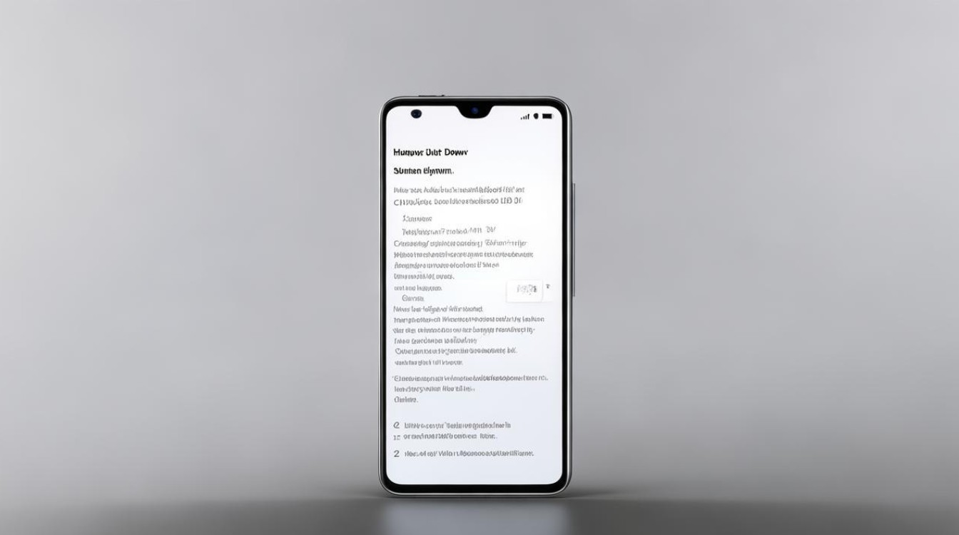 华为手机怎么关机？