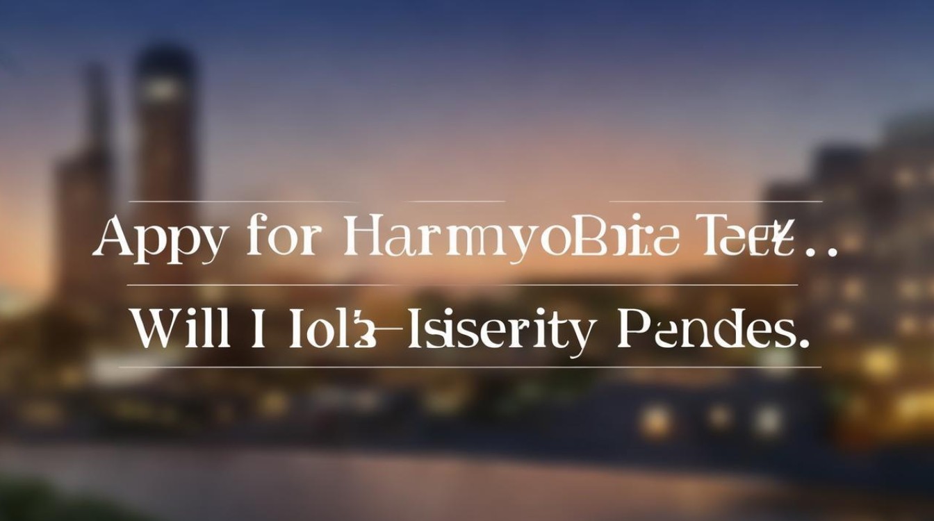 申请鸿蒙内测一定能过吗