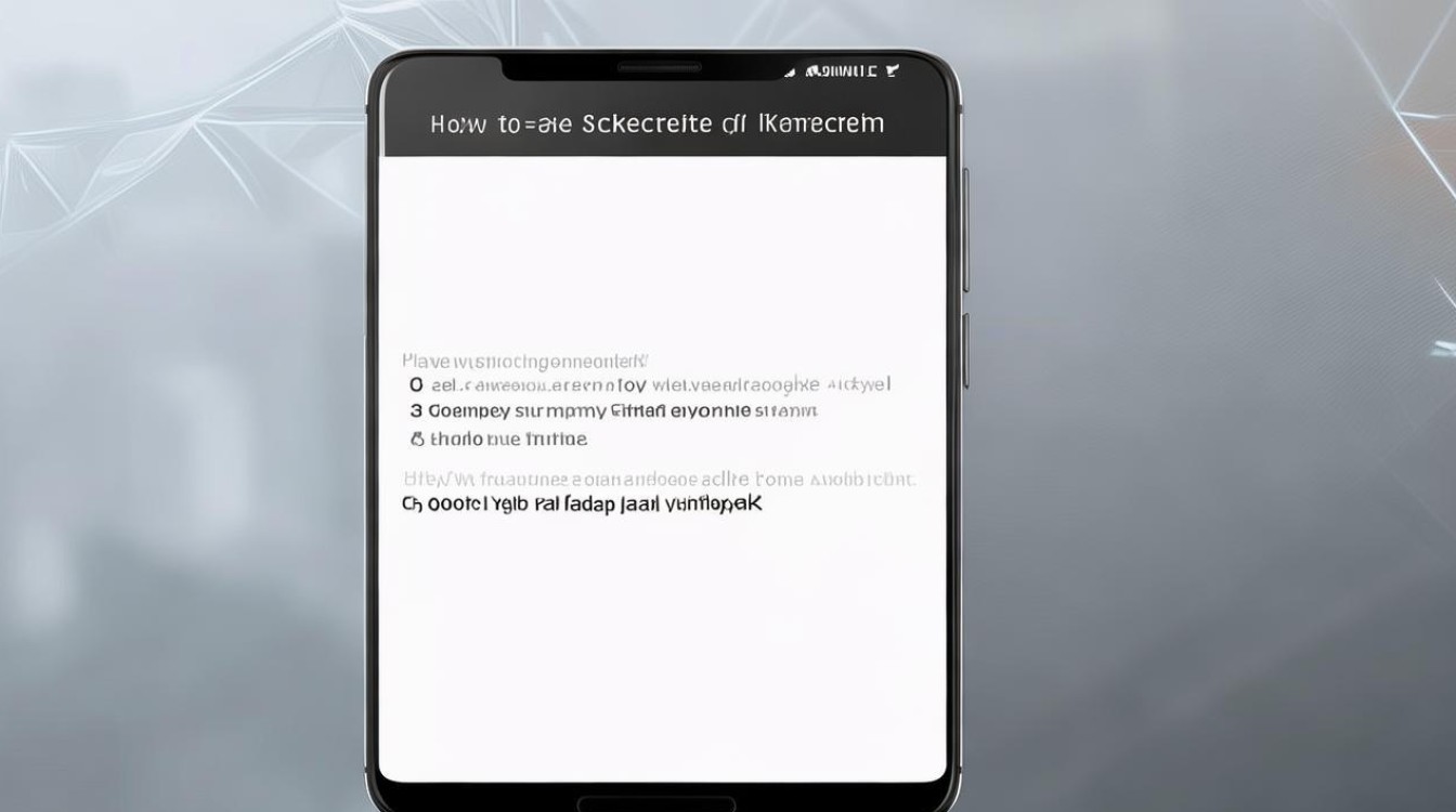 华为手机怎么截屏？