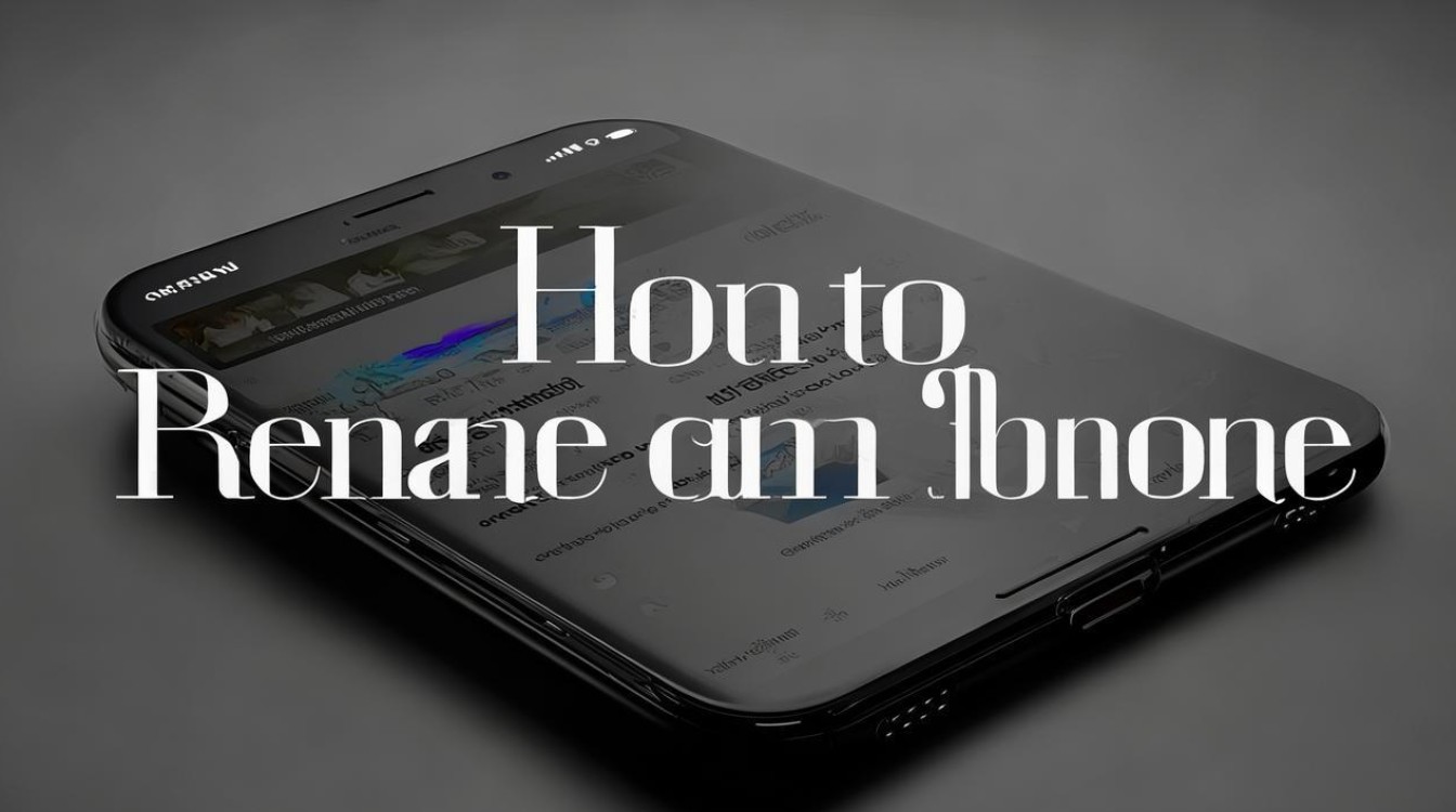 iphone名字怎么改