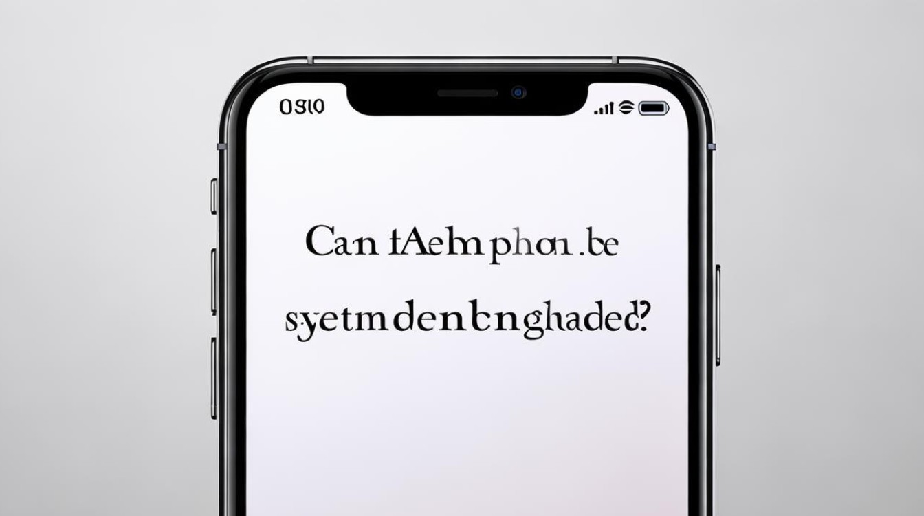 苹果手机系统可以降级吗？