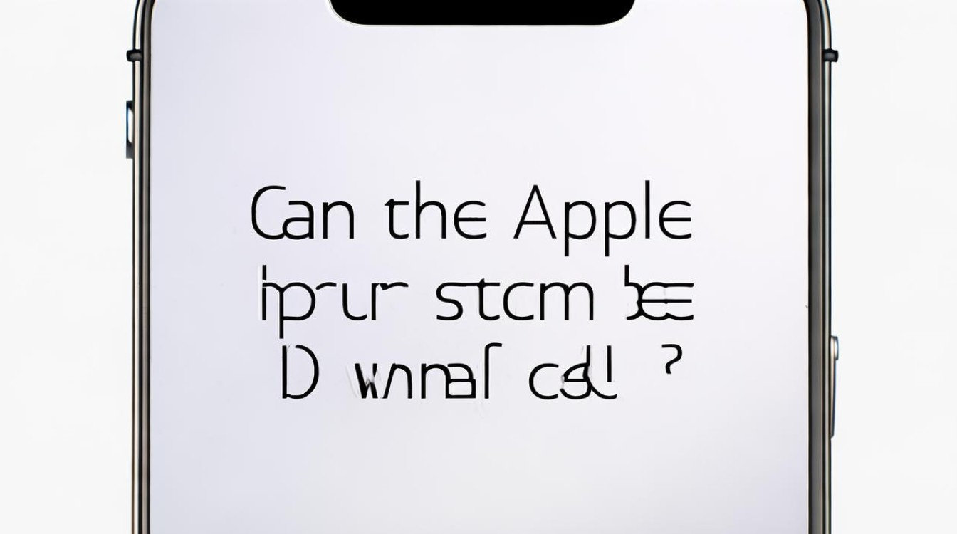 苹果手机系统可以降级吗？