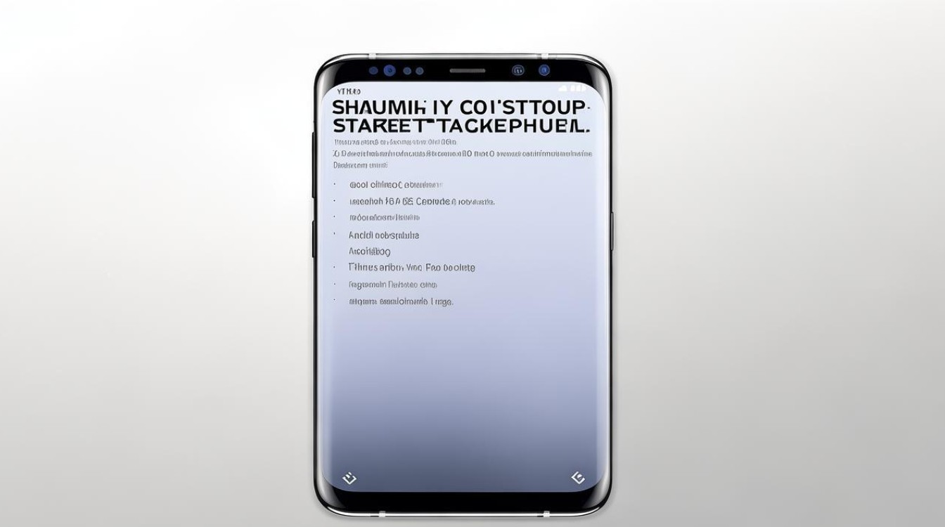 三星 s8 怎么截屏？