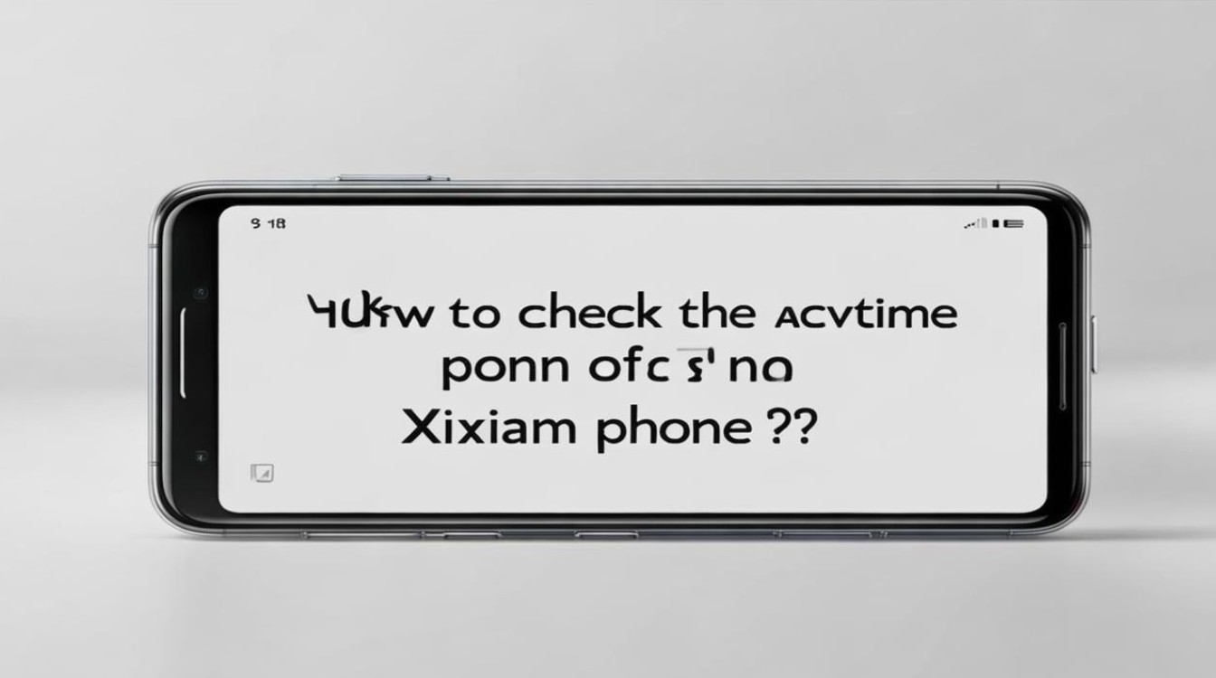 小米手机怎么查询激活时间?