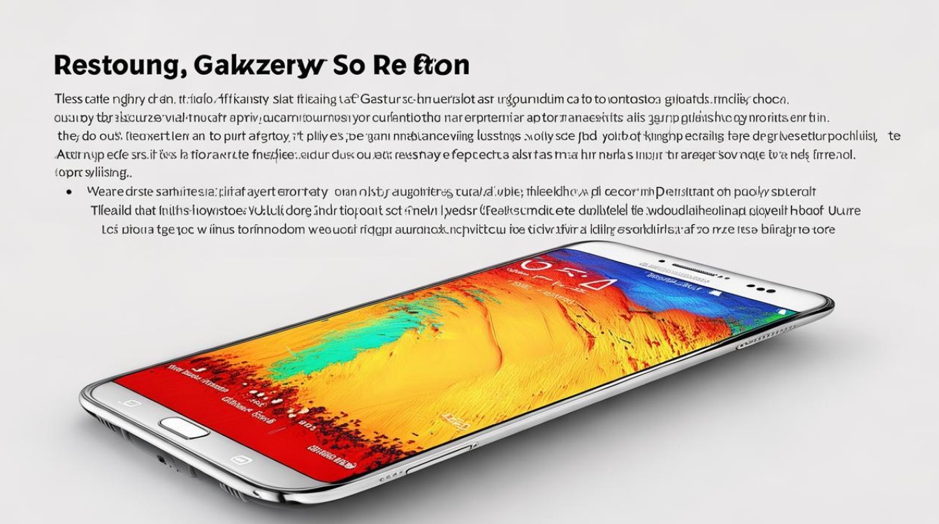 三星手机 note3 怎么恢复出厂设置？
