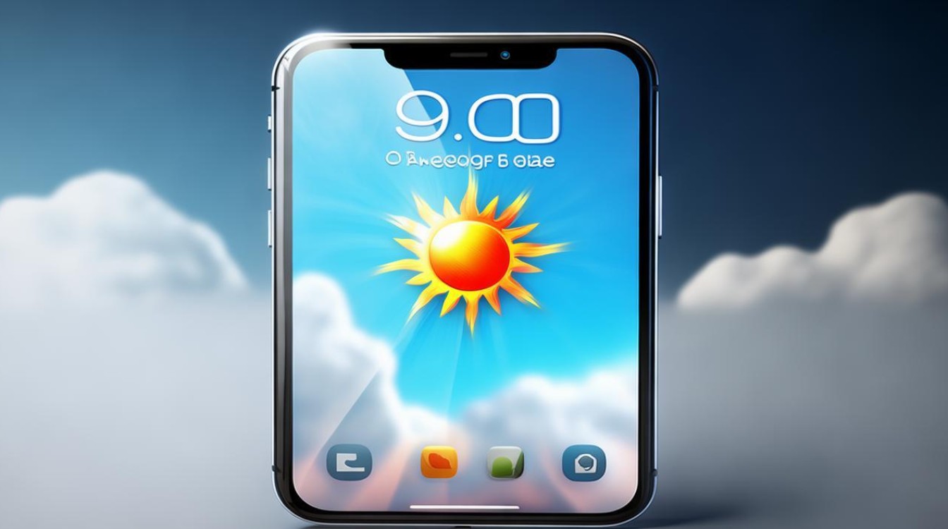 苹果手机天气显示 90 度怎么回事？