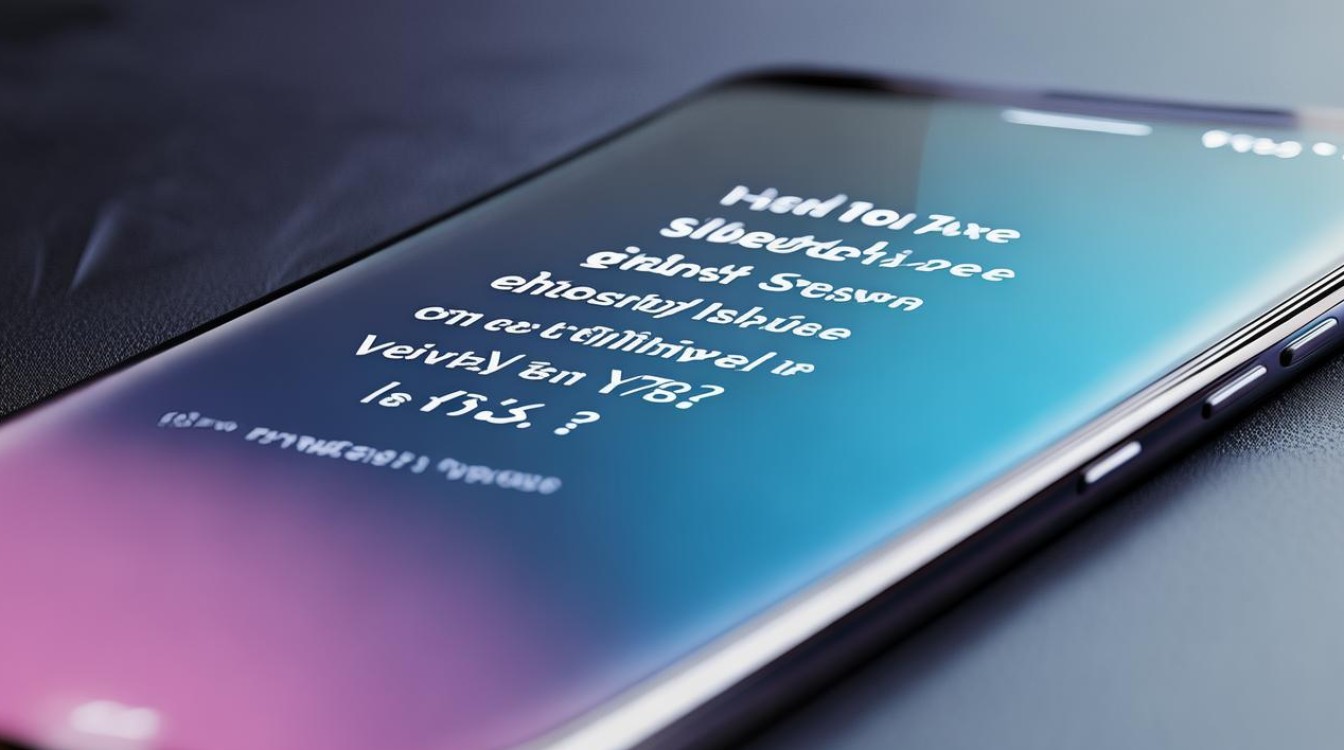 vivo Y7s屏幕重影如何快速解决