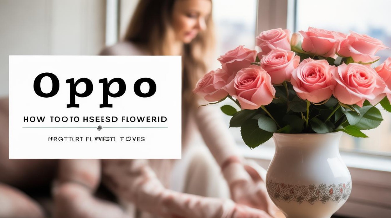 oppo怎么送花